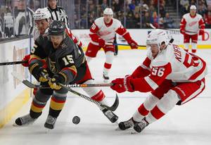 Golden Knights fall in overtime to Detroit - Las Vegas Weekly