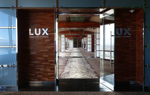 Lux, a special events and wedding hall, is shown at the M Resort in Henderson Thursday, March 28, 2019. The hotel-casino is celebrating it's 10th anniversary this month.