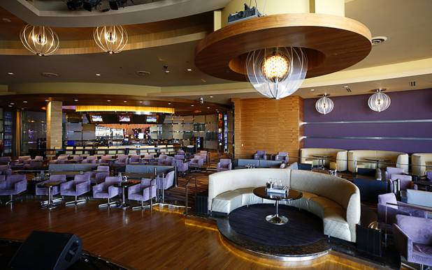 A view from the stage in the Ravello Lounge at the M Resort in Henderson Thursday, March 28, 2019. The hotel-casino is celebrating it's 10th anniversary this month.
