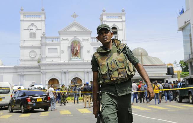Sri Lanka church explosion