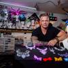 Ronnie Brust, owner and designer for Good to Glow, a light up wearables company, poses for a photo in his studio Monday, April 29, 2019.