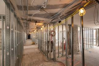 A view of the hotel room renovation project inside the Plaza, downtown, Friday, May 3, 2019.
