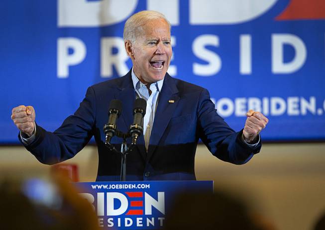 Joe Biden Campaigns in Henderson