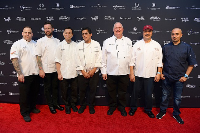 Chefs from various restaurants from the Forum Shops at Caesars ...