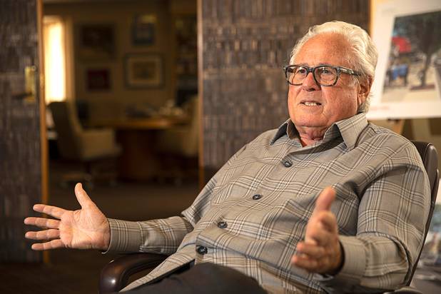 El Cortez co-owner Kenny Epstein talks about recent renovations at the downtown Las Vegas property Wednesday, May 22, 2019.