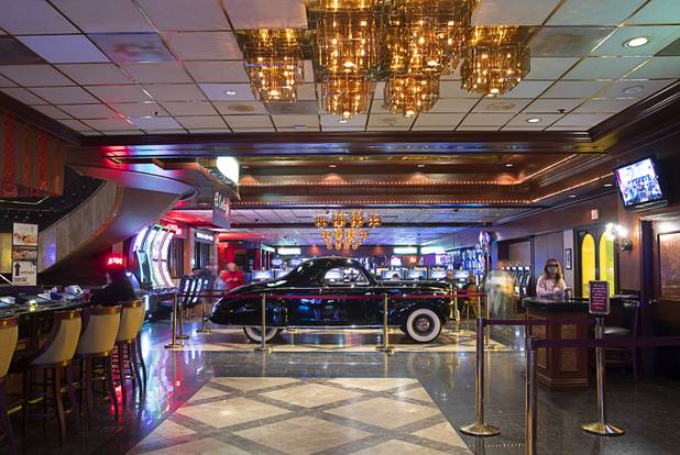 A view of the lobby at the El Cortez in downtown Las Vegas Wednesday, May 22, 2019.
