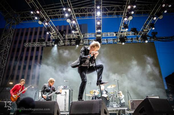 Refused perform during the Punk Rock Bowling and Music Festival at the Downtown Las Vegas Events Center Sunday, May 26, 2019. (PHOTO / Courtesy, Stitches Magazine)