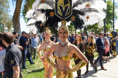 The Golden Knights’ American Hockey League affiliate has a practice facility, plans for a home arena and on Thursday will get a name and logo. The Golden Knights will unveil the details of the ...