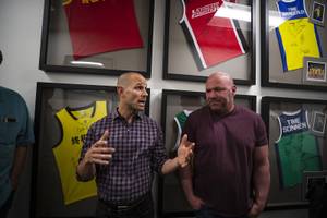 New UFC Apex Facility Tour Las Vegas Sun News