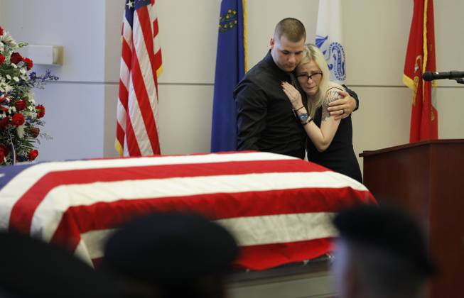 Nevada Soldier Buried