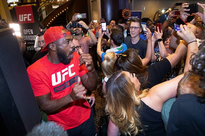 Open Workouts For UFC 239 at MGM Grand