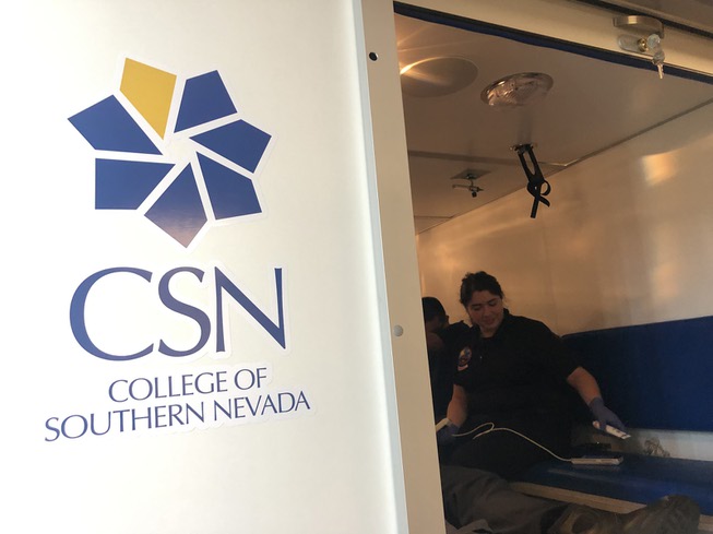 CSN's paramedic medicine students will be the first in the ...