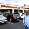 Co-owner Fitsumberhan Mehari poses in front of Lucy's Ethiopian Restaurant, 4850 W. Flamingo Rd., Tuesday, Aug. 6, 2019. The restaurant would be part of an area that could be officially established as Little Ethiopia if the Clark County Commission approves a pending ordinance.