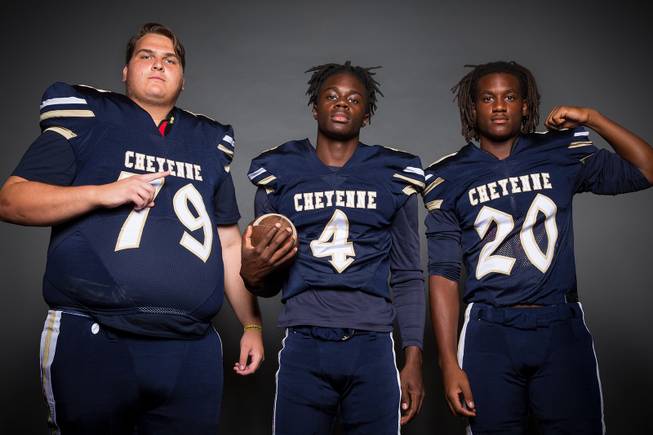 Las Vegas Sun's HSFB Media Day Team Portraits