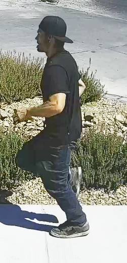 Metro Police identified this man as a suspect in a carjacking on Wednesday, Aug. 14, 2019, near Gowan Road and Rancho Drive.