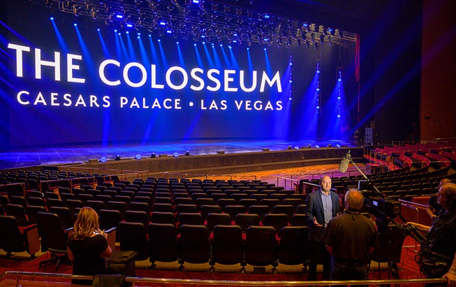 Renovations Complete at The Colosseum at Caesars Palace - Jason