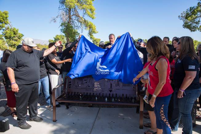 North Las Vegas Dedication Ceremony for Oct. 1 Victims