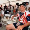 In this July 25, 1996 file photo, Jim 'Mattress Mack' McIngvale listens during a press conference at the the Atlanta Chamber of Commerce building in Atlanta. Jim McIngvale, a mattress store owner from Houston who calls himself "Mattress Mack,” plans to bet at least $1.5 million on the Astros in New Jersey on Thursday, Oct. 3, 2019. 