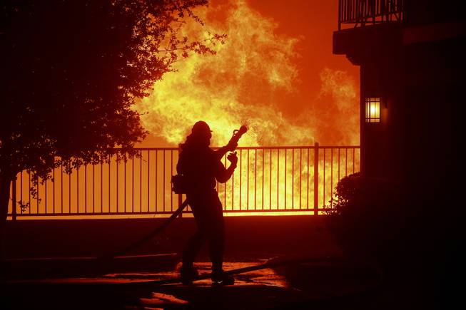 Wildfire near Los Angeles Forces Evacuations