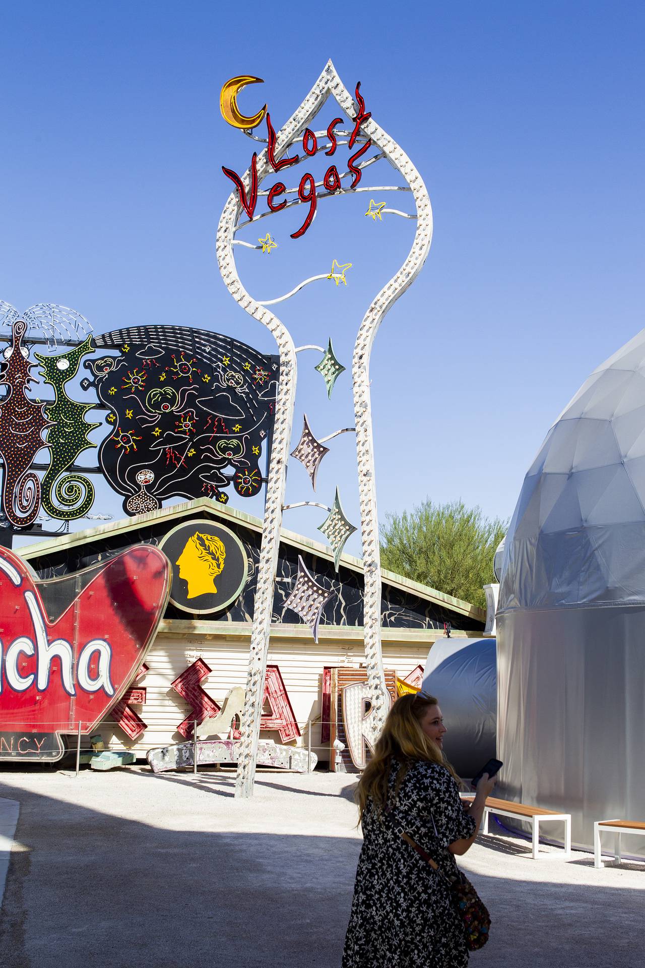 Tim Burton's Neon Museum exhibit offers a rare, first-person entry into an  imaginary world - Las Vegas Weekly