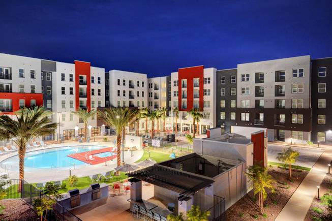 The Degree housing complex for UNLV students was finished by Martin-Harris Construction. 