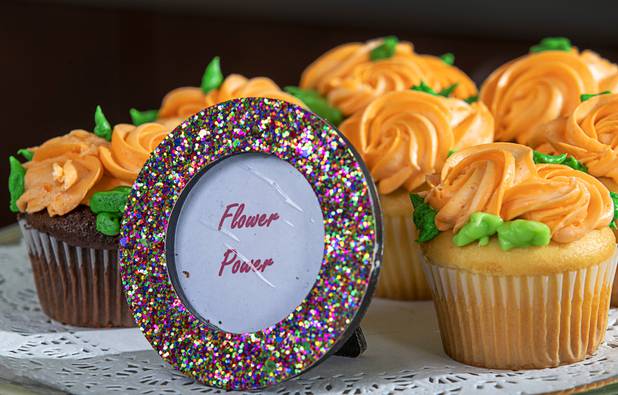 Cupcakes are displayed at Caked Las Vegas, 7175 W. Lake Mead Blvd., Tuesday, Oct. 29, 2019.