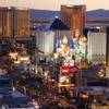 This Oct. 20, 2009, file photo shows casinos on the Las Vegas Strip. Nevada casinos took in nearly $1.06 billion in winnings last month, a high for 2019, a record for September and a healthy increase in a key index of state fiscal health. 