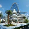 An artist's rendering of Bluetech Park.