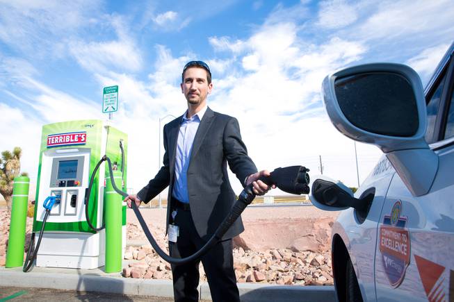 I-15's 1st Electric Vehicle Charging Station