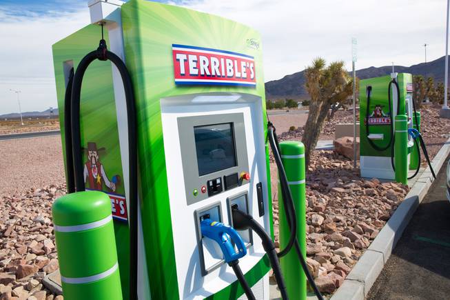 I-15's 1st Electric Vehicle Charging Station