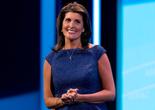 Former Ambassador to the U.N. Nikki Haley speaks at the 2019 American Israel Public Affairs Committee (AIPAC) policy conference, at Washington Convention Center, in Washington, Monday, March 25, 2019. 