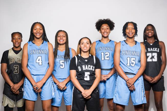 Las Vegas Sun's Super Seven Girls Preseason All-City Basketball Team