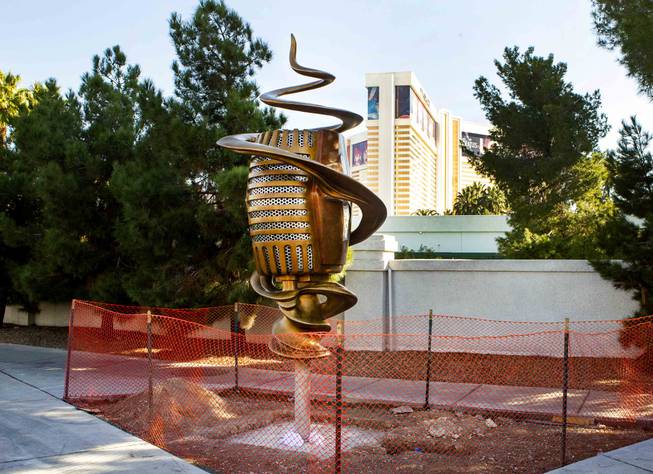 'Spin Baby' Public Art Sculpture Unveiled