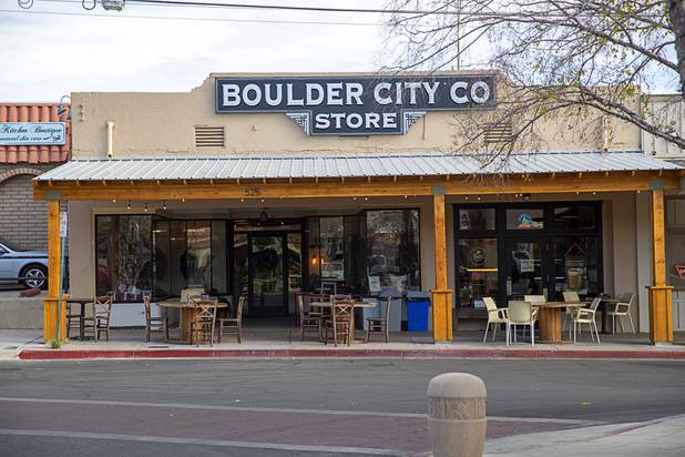 A view of the Boulder City Company Store in Boulder City Wednesday, Nov. 27, 2019. 