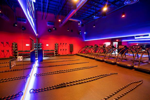 A view of the Rep room at Redemption Fitness, 1059 S. Rampart Blvd., Wednesday, Dec. 4, 2019. 