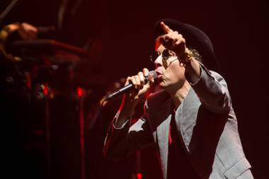 Beck performs during night 1 of the Intersect music festival in Las Vegas, Friday Dec. 6, 2019.