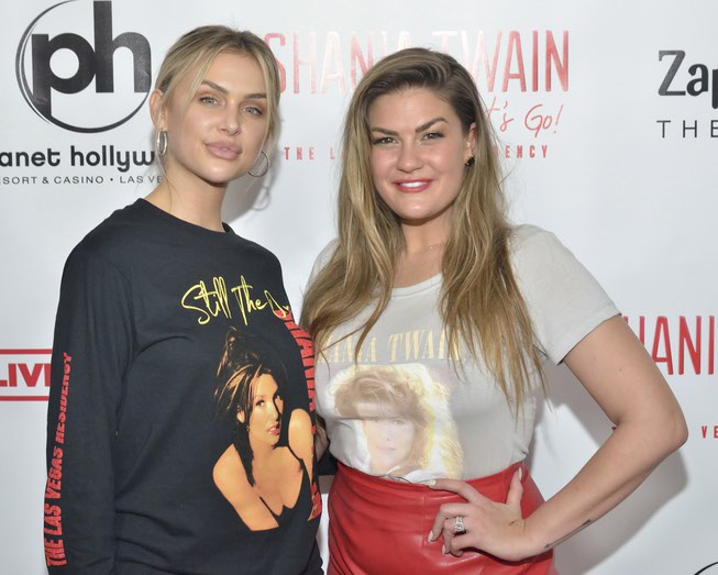 Shania Twain 'Let's Go!' Red Carpet - Lala Kent, left, and Brittany