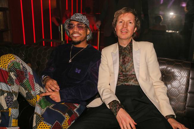 Anderson .Paak and Beck at On the Record.