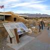 Photo: A view of the visitors center at the Desert Nation