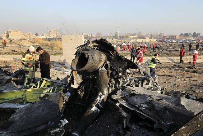 Ukrainian Plane Crash In Iran