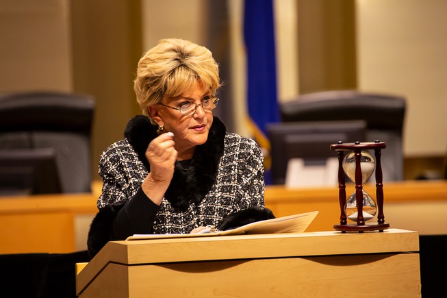 Las Vegas Mayor Carolyn Goodman delivers her State of the ...