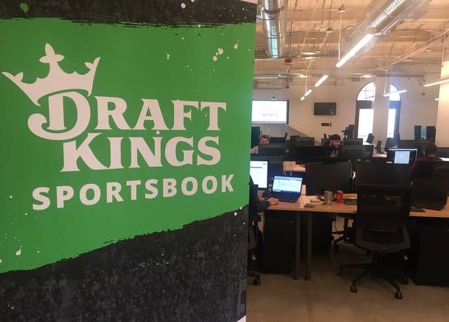 A look at the Las Vegas headquarters of DraftKings, the Boston-based daily fantasy sports and gaming company. The group opened a Las Vegas office at Town Square in January 2020.
