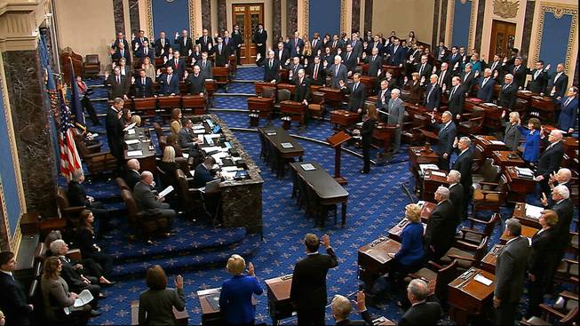 Impeachment hearings Senate