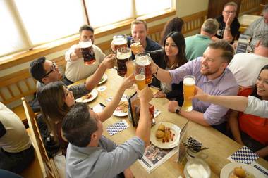 Hofbräuhaus Las Vegas is ready to party.