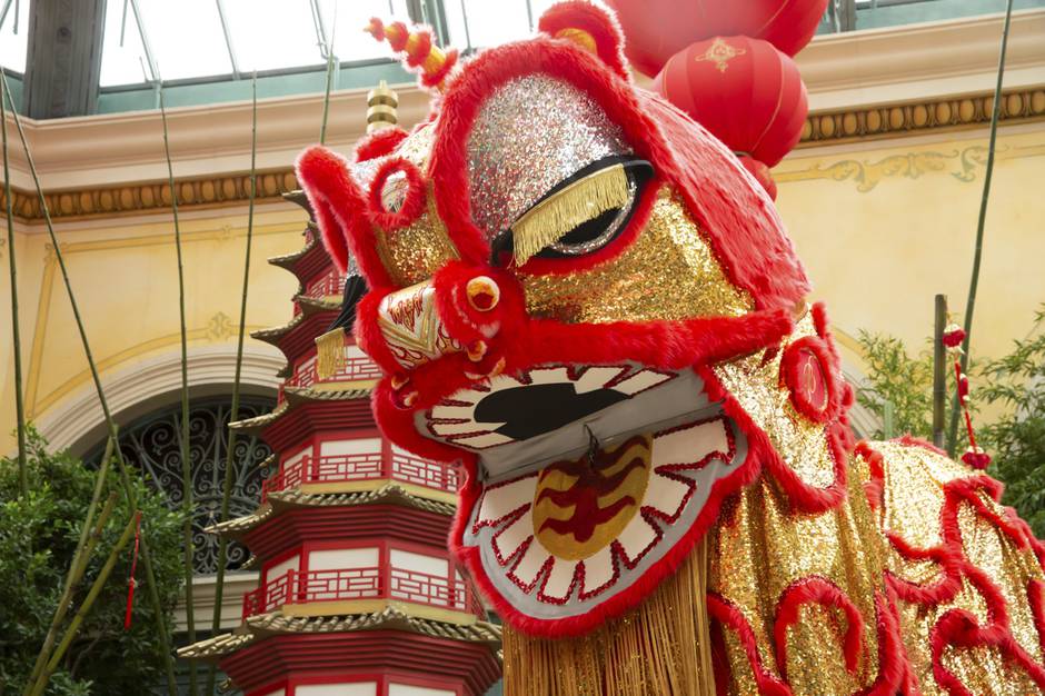 BELLAGIO HOTEL LAS VEGAS, LUNAR NEW YEAR 2022 AT THE CONSERVATORY