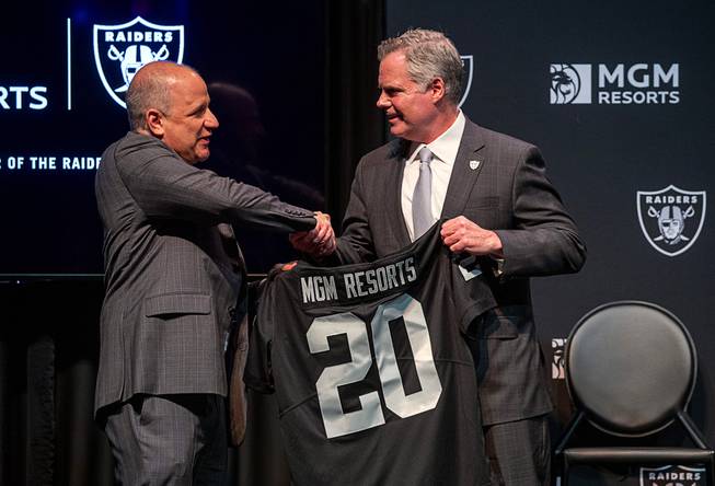 MGM Resorts Announces Founding Partnership With Raiders