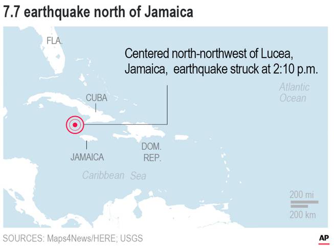 Caribbean Eathquake