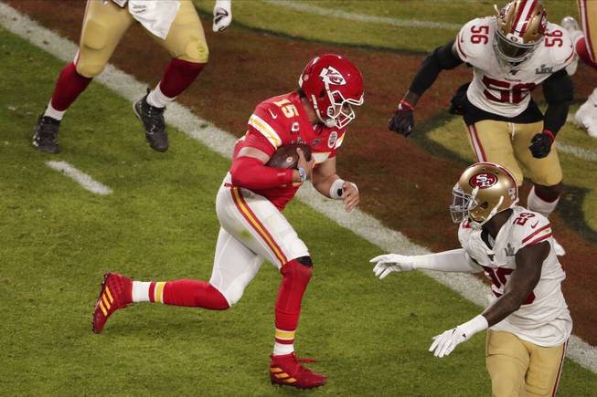 Mahomes Super Bowl TD Mahomes Super Bowl TD