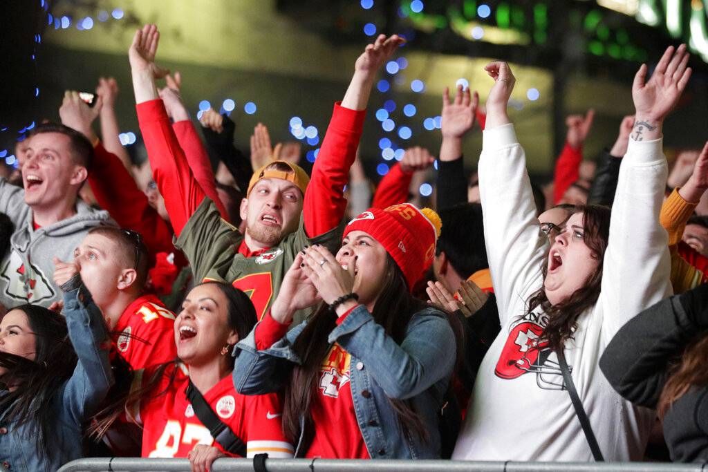 Kansas City Chiefs celebrate Super Bowl 2020 win in Las Vegas