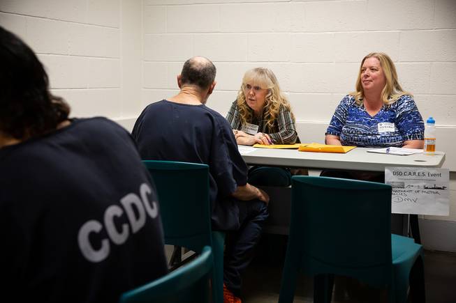 Clark County Detention Center Inmate Transitioning Event